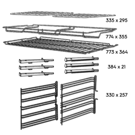 Picture of Rack, PK 350 + SLIDES