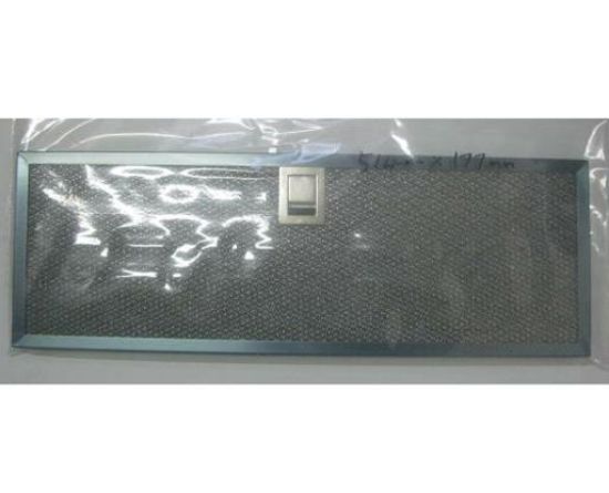 Picture of Rangehood Filter 514mm X 177mm With Center Clip. 