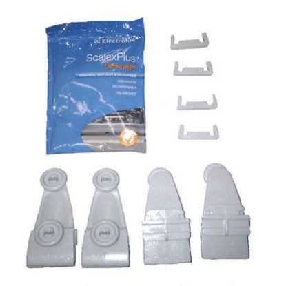 Picture of roller, assembly, clips, DESCALER