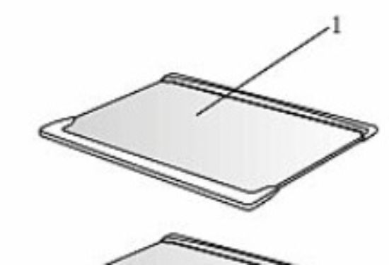 Picture of Samsung SRL322MW Fridge Shelf.