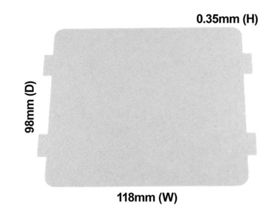 Picture of SPLASH COVER WAVE GUIDE - MICA