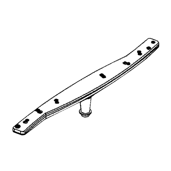 Picture of SPRAY ARM LOWER DARK GREY