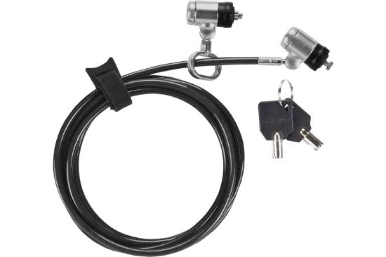 Picture of Targus DefCon P2MKL Dual Cable Lock. ASP57MKAUX 