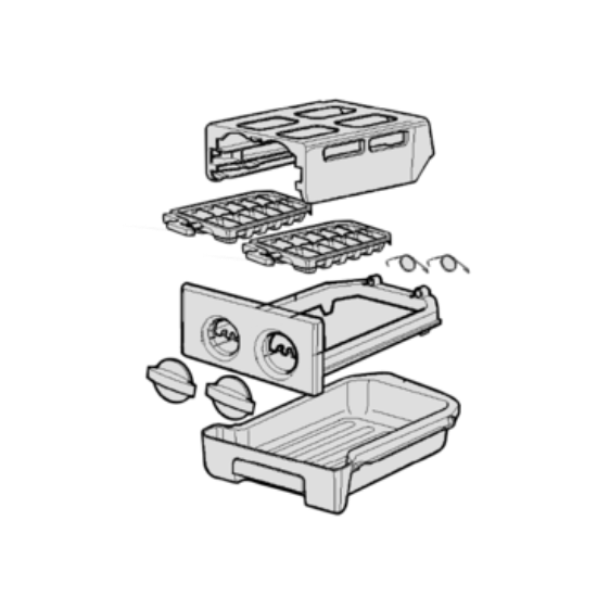 Picture of TWIST&SERVE 2 ICETRAY KIT TOP