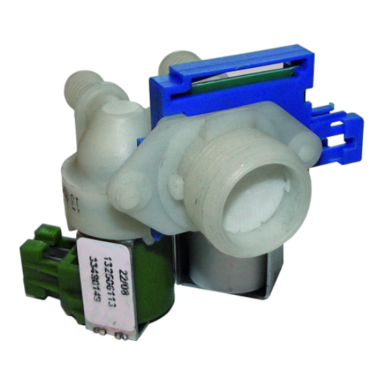Picture of WASHING MACHINE INLET VALVE 2 WAYS ZANUSSI