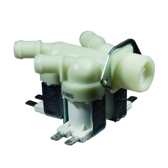 Picture of WASHING MACHINE INLET VALVE 3 WAYS 180° BG