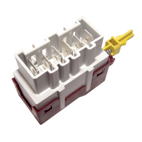 Picture of WASHING MACHINE SWITCH - ZANUSSI 1249271402 - ROLD