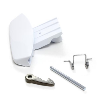 Picture of WASHING MACHINE WHITE DOOR HANDLE - ARISTON 116576 