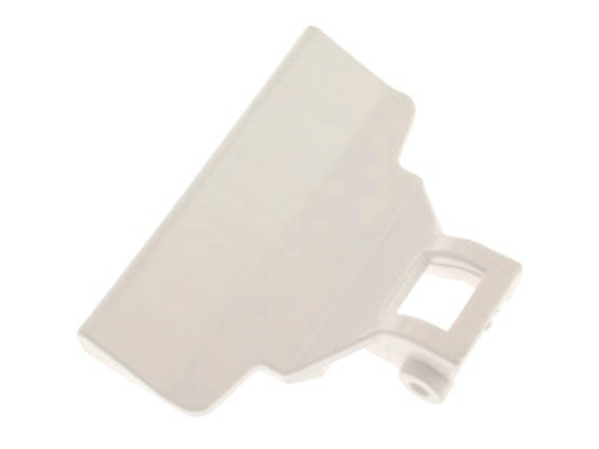 Picture of WASHING MACHINE WHITE DOOR HANDLE - ZANUSSI 124206