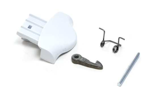 Picture of WASHING MACHINE WHITE KIT DOOR HANDLE - INDESIT 04