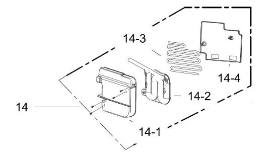 Picture of WATER TANK & HEATER ASSY For Samsung Fridge