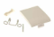 Picture of WHITE DOOR HANDLE KIT -  WHIRLPOOL 481949869528