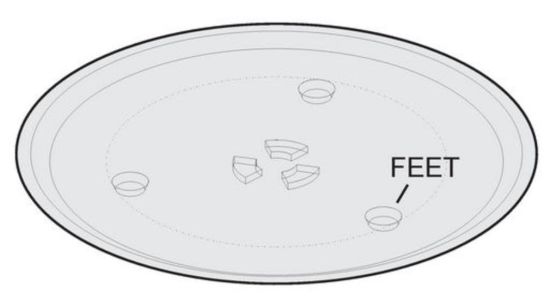 Picture of 315MM Microwave Plate 