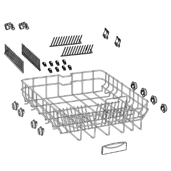 Picture of BASKET LOWER COMPLETE ASSY