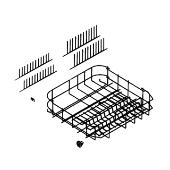 Picture of BASKET,BOTTOM,GREY