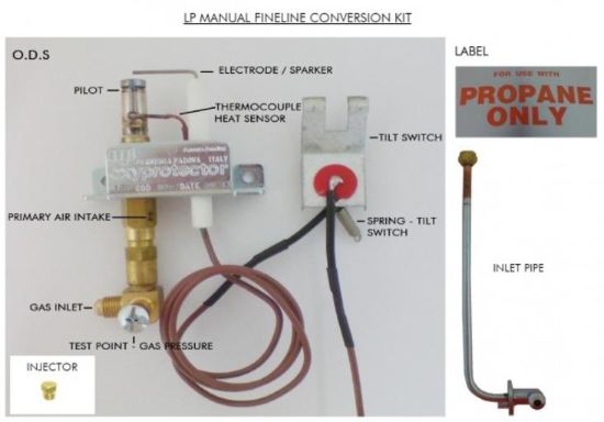 Picture of Brigadier LPG Conversion Kit 