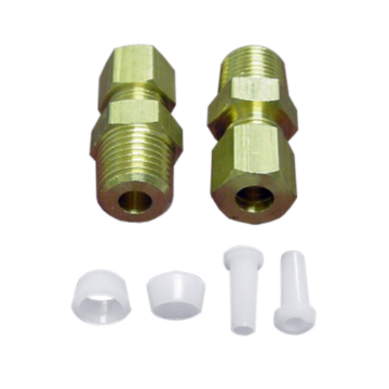 Picture of CONNECTOR KIT BRASS 1/4'X1/4'