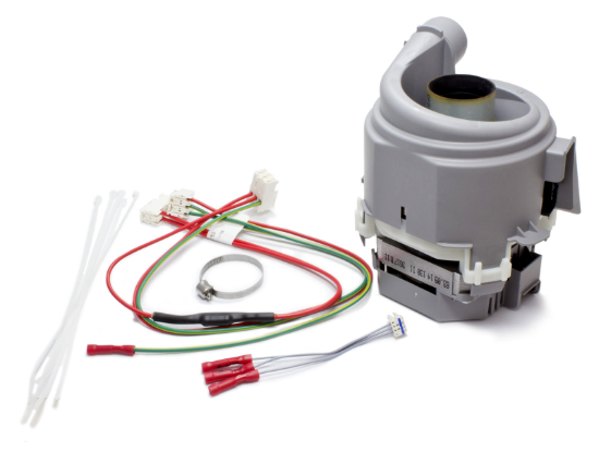 Picture of DISHWASHER MOTOR PUMP WITH ADAPTABILITY KIT - BOSC