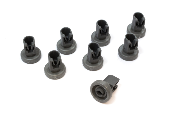 Picture of DISHWASHER RACK SCROLLING UPPER WHEELS KIT 8pcs - 