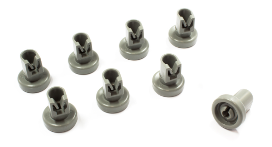 Picture of DISHWASHER RACK SCROLLING UPPER WHEELS KIT 8pcs- Z