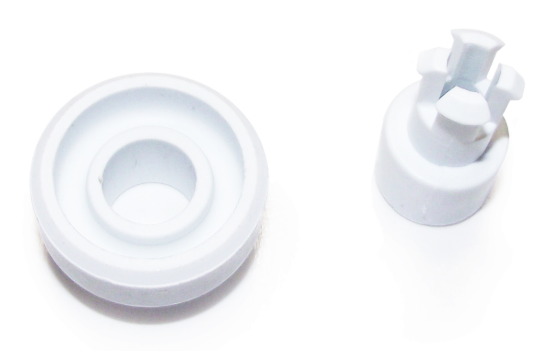 Picture of DISHWASHER RACK SCROLLING WHEELS KIT - INDESIT 104