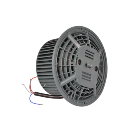 Picture of fan motor, assembly, RH-210MM WIRES