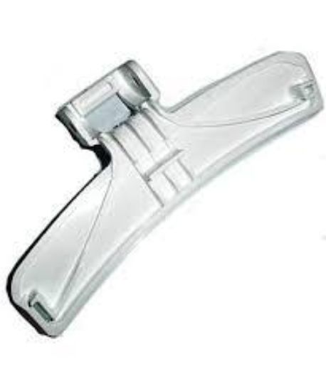 Picture of Door Handle. White. For SAMSUNG WASHING MACHINE 