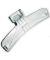 Picture of Door Handle. White. For SAMSUNG WASHING MACHINE 