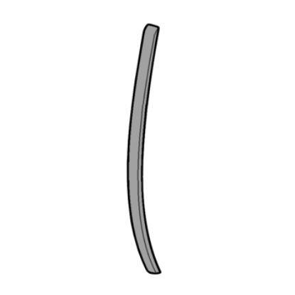 Picture of HANDLE DR SOD BRUSHED FORTE