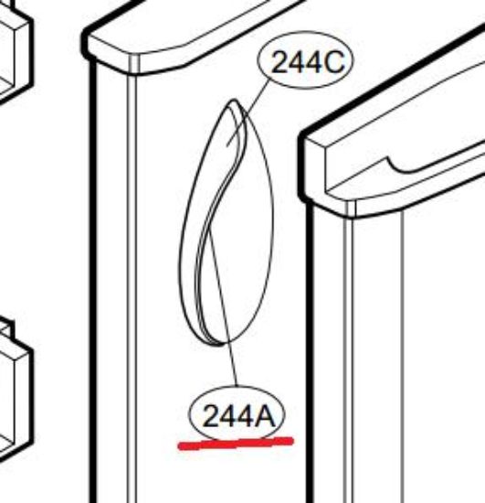 Picture of Handle for L.G. Refrigerator