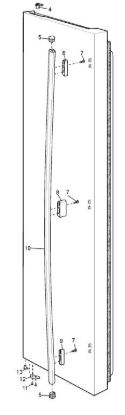 Picture of handle, assembly, FZR SS