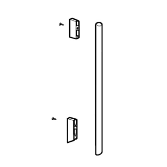 Picture of handle, door, Freezer