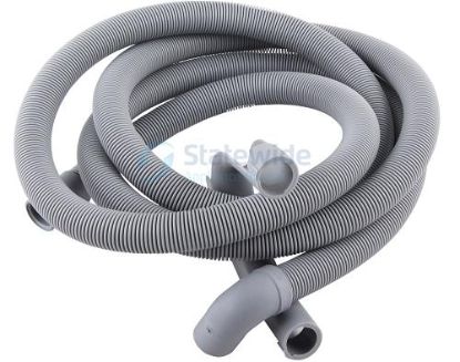 Picture of HC046-Drain Hose 2.5M. 19mm (straight) / 21mm (90 deg bend)