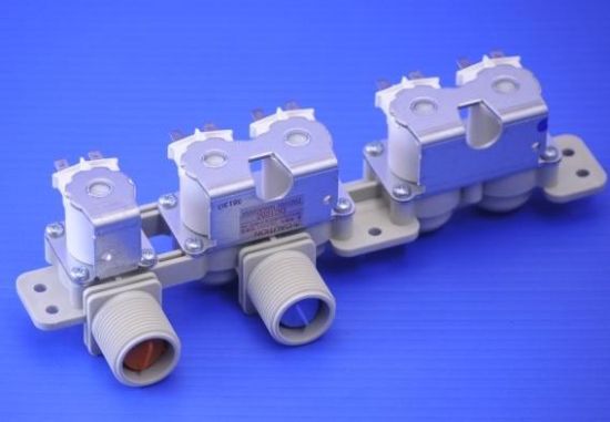 Picture of inlet valve set for L.G. Washing Machine
