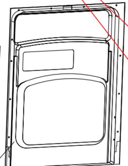 Picture of Inner Door (with door seal)