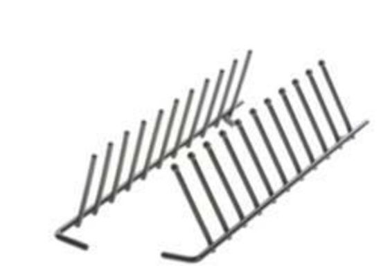 Picture of Insert Flip tines line plates upper basket for Bosch Dishwasher