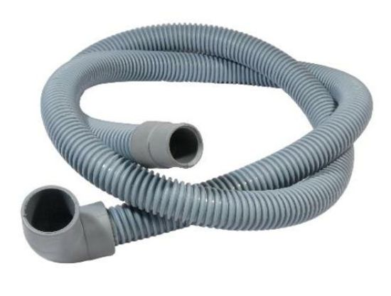 Picture of Drain Hose Extra Long 4 Meters W/PIPE Ø21-29mm ends.