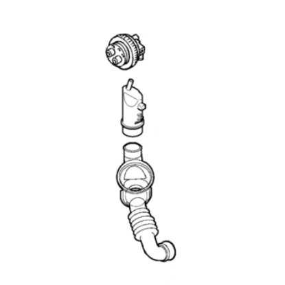 Picture of DRAIN HOSE+AIR CHAMBER+PRES
