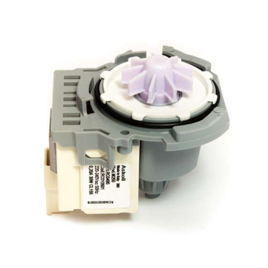 Picture of Drain Pump. Askoll. Mod:M255 Art:RC0495 Cod:RC010601 220-240V 50HZ .2a 30w CL155