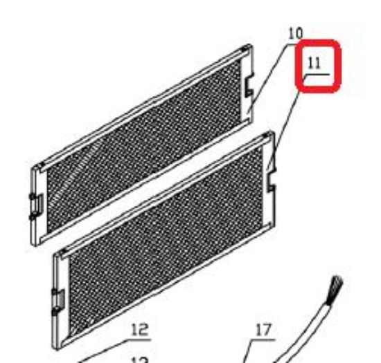 Picture of FILTER METAL 4 LAYR RETRAC 600