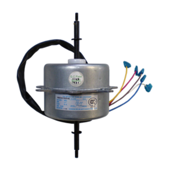 Picture of motor, fan