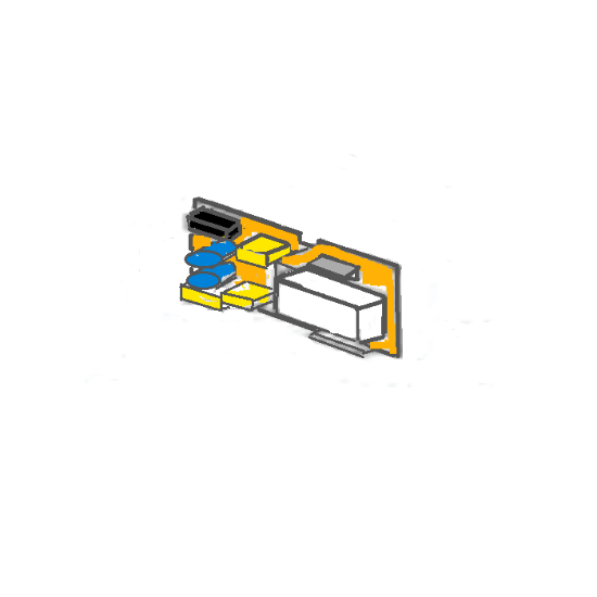 Picture of PCB, NOZZLE