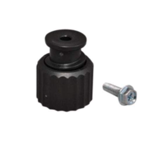 Picture of foot adjusting screw, assembly