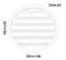Picture of GRILLE EXHAUST COVER WHITE