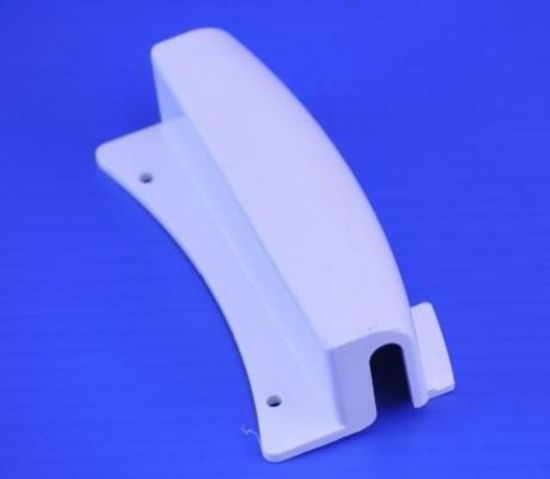 Picture of hinge, door, dryer