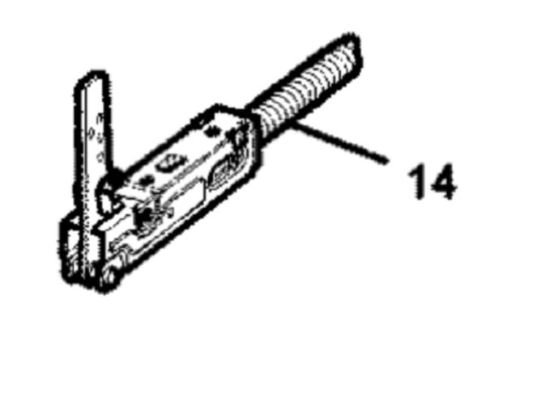 Picture of hinge, oven, door, 3-L VUL SOFT  CL