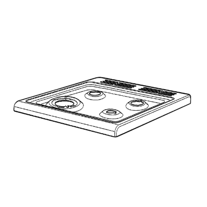Picture of HOB 540F ENAM GAS WOK FRESCO