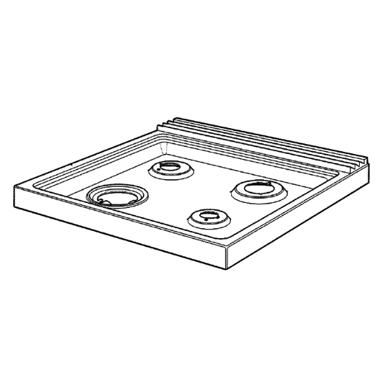 Picture of HOB 600FC ASSY GAS S/S FF DUAL