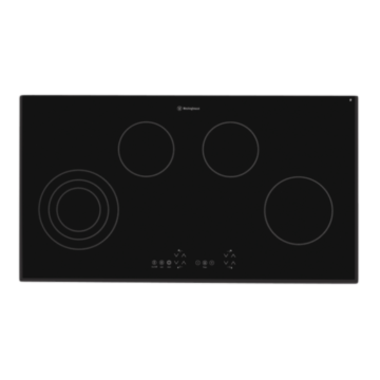Picture of hob, glass, Frame, assy