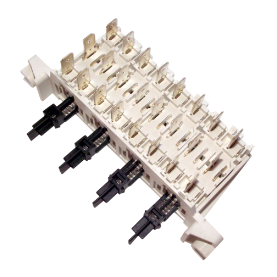 Picture of SWITCH BANK UNIVERSAL 8 CONTACTS 4 SWITCHES